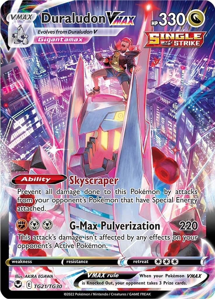 Pokemon Silver Tempest: Duraludon VMAX #TG21
