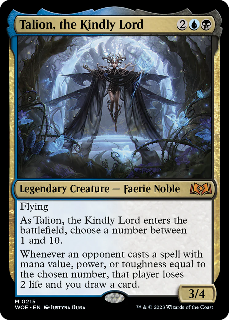 Wilds of Eldraine: Talion, the Kindly Lord