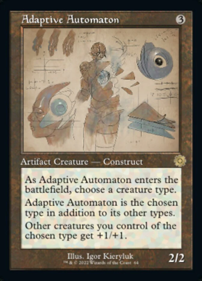 The Brothers' War Retro Artifacts: Adaptive Automaton (Schematic Art)