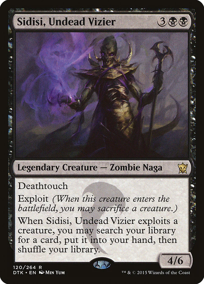 Dragons of Tarkir: Sidisi, Undead Vizier