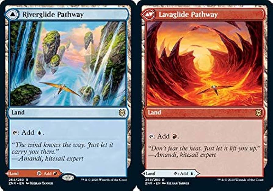 Zendikar Rising Foil: Riverglide Pathway