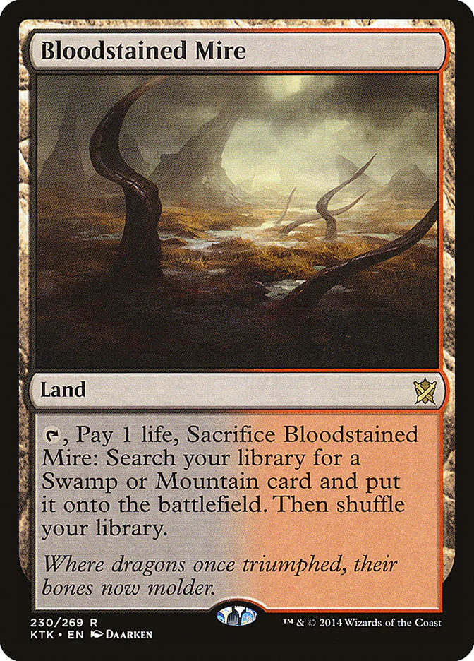 Khans of Tarkir: Bloodstained Mire
