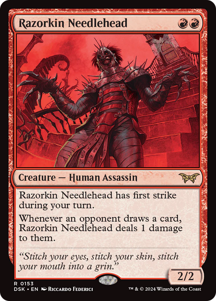 Duskmourn: House of Horror: Razorkin Needlehead