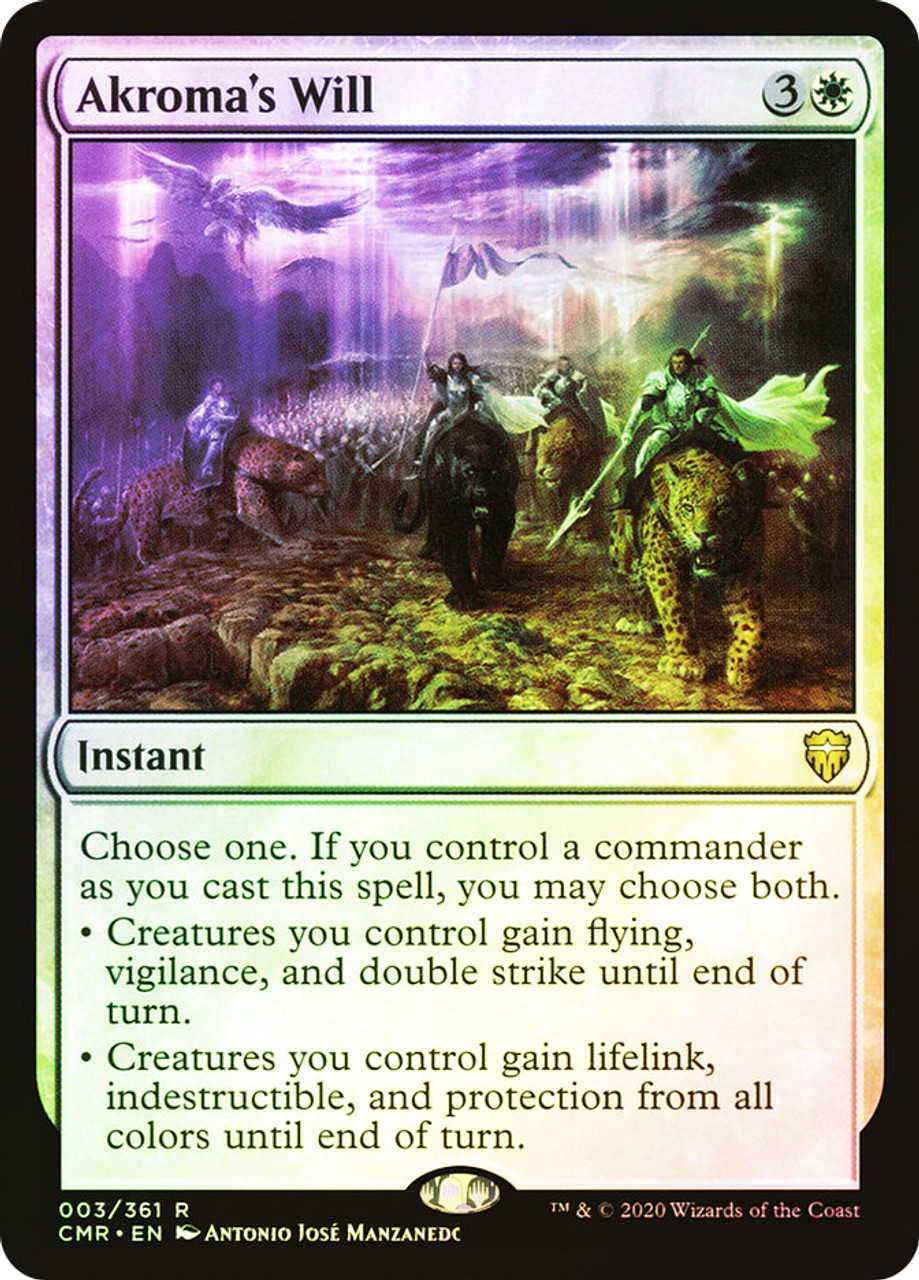 Commander Legends Foil: Akroma's Will