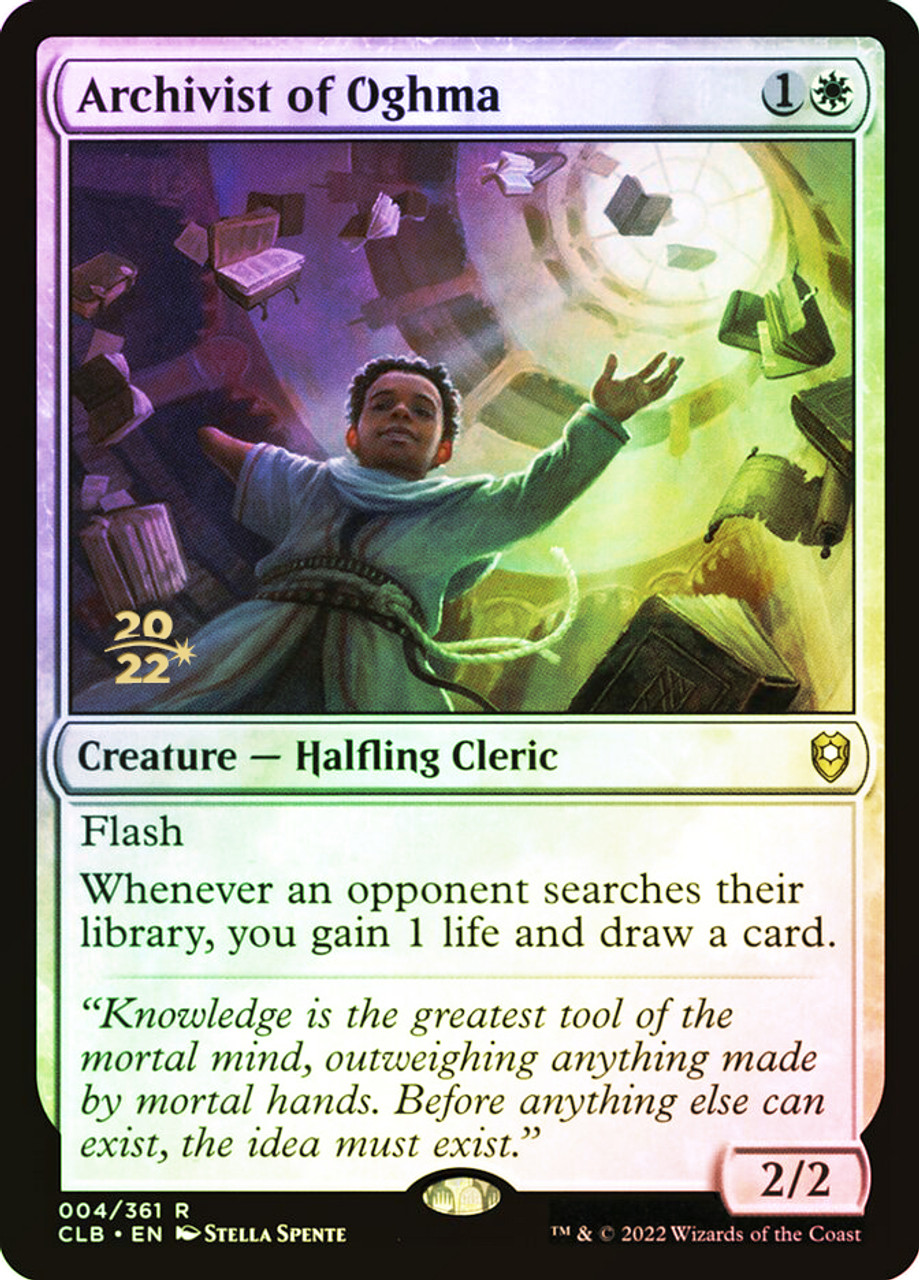 Archivist of Oghma #004 Pre-release Foil