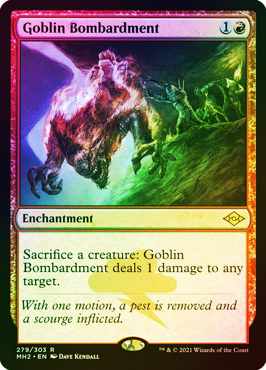 Modern Horizons 2: Goblin Bombardment (Foil Etched)