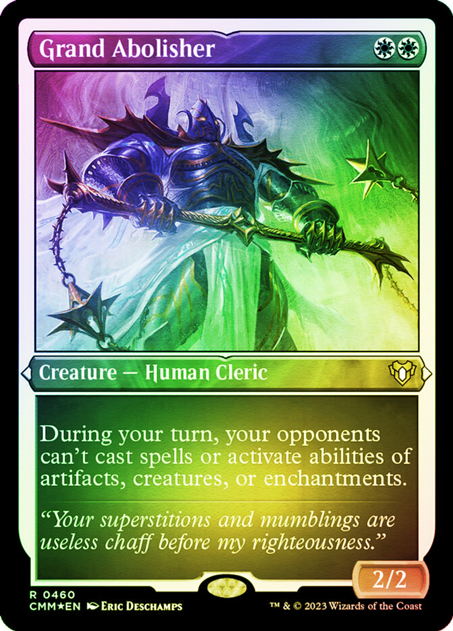 Grand abolisher foil #0027