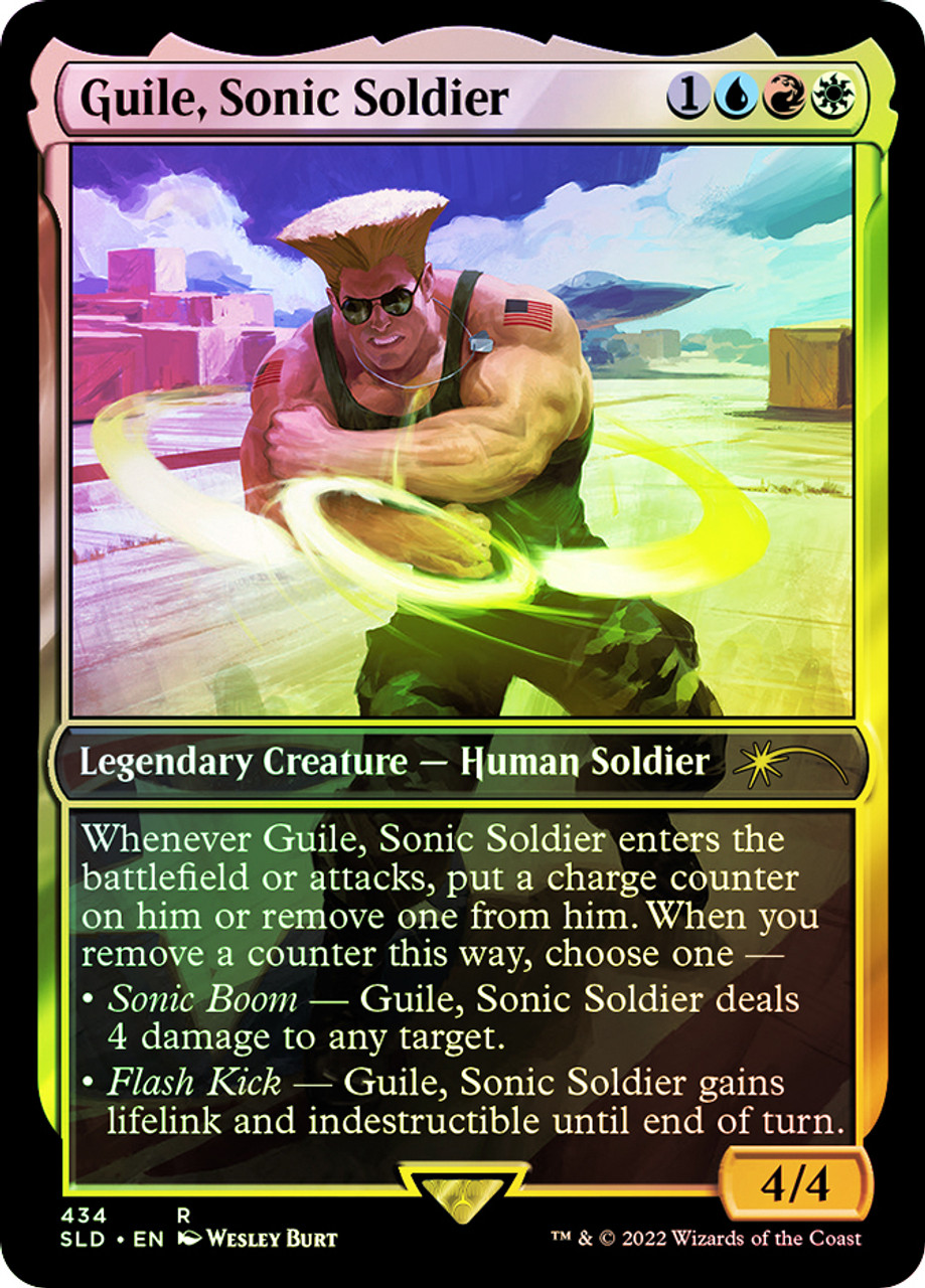 Secret Lair: Guile, Sonic Soldier (434 - Foil)