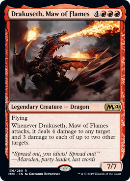 Core Set 2020: Drakuseth, Maw of Flames