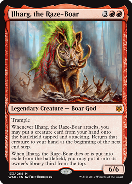 War of the Spark: Ilharg, the Raze-Boar