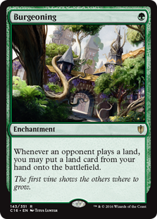 Commander 2016: Burgeoning
