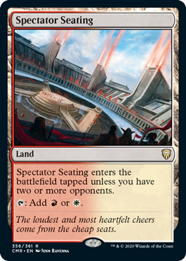 Commander Legends: Spectator Seating