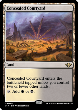 Outlaws of Thunder Junction: Concealed Courtyard