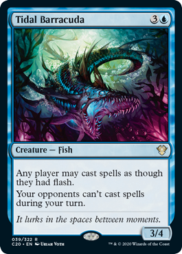 Tidal barracuda commander 2020