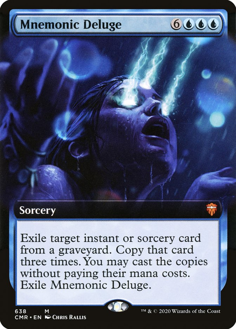 Commander Legends Variants: Mnemonic Deluge (Extended Art)