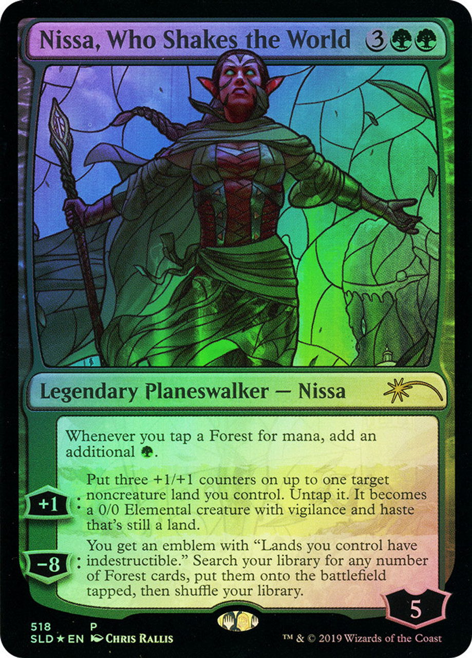 Secret Lair: Nissa, Who Shakes the World (518 - Foil)