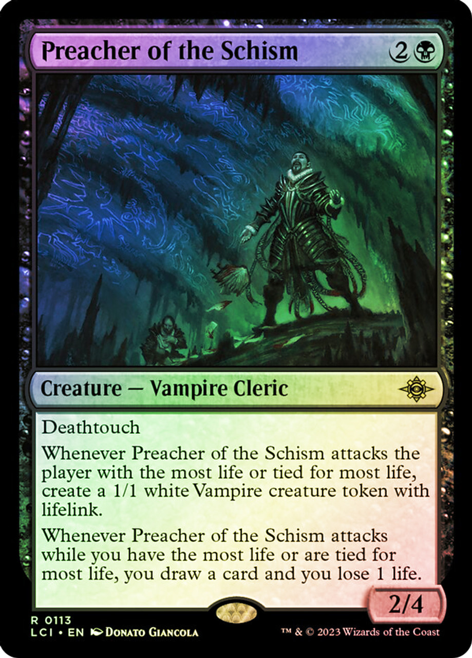 The Lost Caverns of Ixalan Foil: Preacher of the Schism