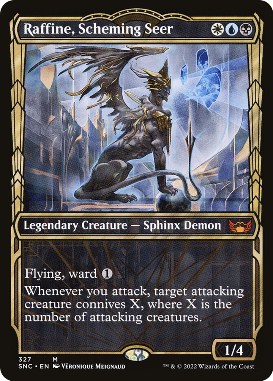 Streets of New Capenna Variants: Raffine, Scheming Seer (Showcase)