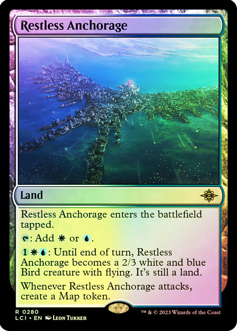 The Lost Caverns of Ixalan Foil: Restless Anchorage
