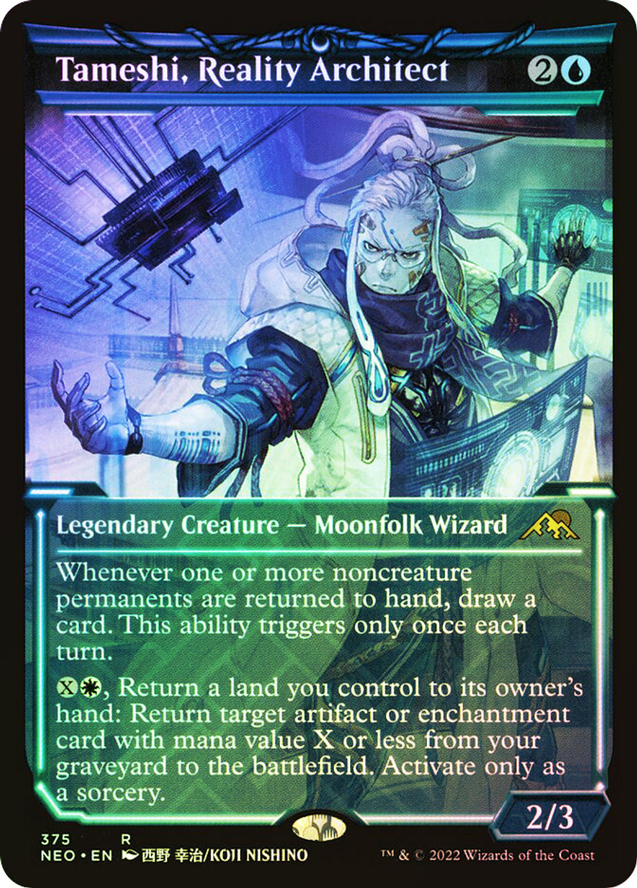 Kamigawa: Neon Dynasty Variants Foil: Tameshi, Reality Architect (Showcase)