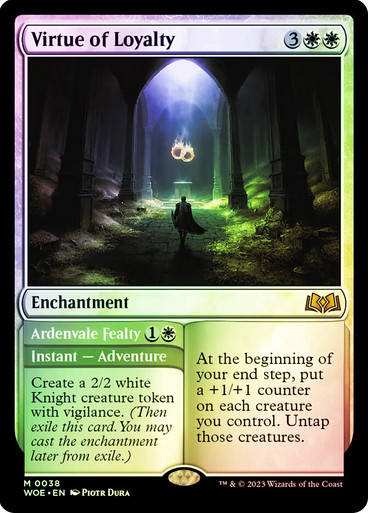 Wilds of Eldraine Foil: Virtue of Loyalty