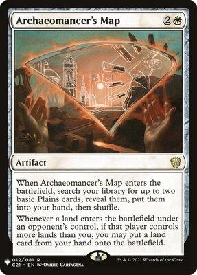 Mystery Booster/The List: Archaeomancer's Map (Commander 2021)