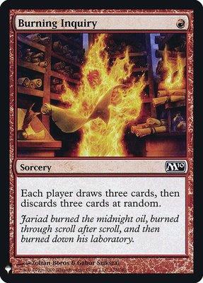Mystery Booster/The List: Burning Inquiry (Foil - 2010 Core Set)