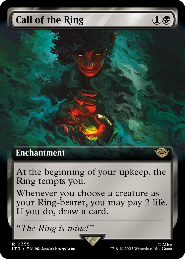 The Lord of the Rings: Tales of Middle-earth Variants: Call of the Ring (0355 - Extended Art)