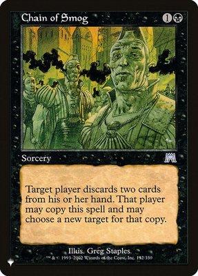 Mystery Booster/The List: Chain of Smog (Onslaught)