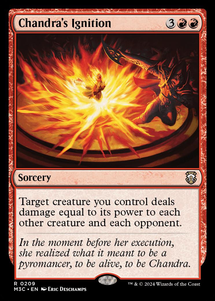 Modern Horizons 3 Commander Decks: Chandra's Ignition