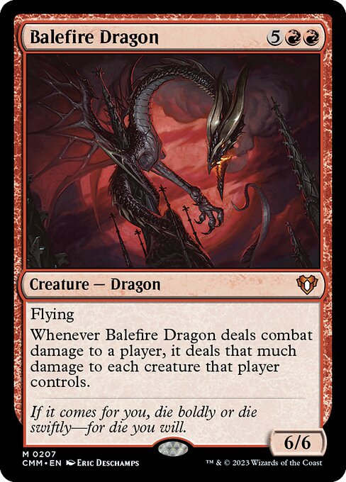 Commander Masters: Balefire Dragon