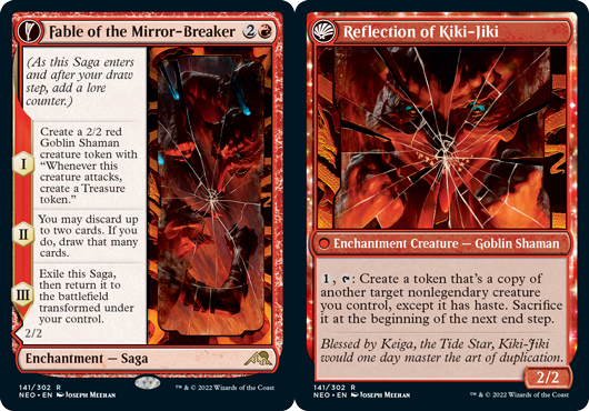 Kamigawa: Neon Dynasty Foil: Fable of the Mirror-Breaker