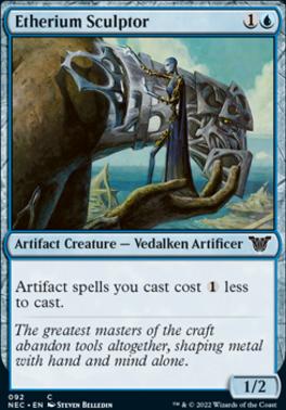 Kamigawa: Neon Dynasty Commander Decks: Etherium Sculptor