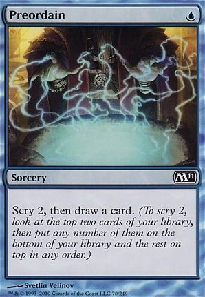 2011 Core Set: Preordain