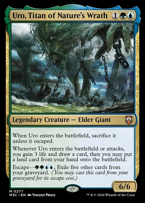 Modern Horizons 3 Commander Decks: Uro, Titan of Nature's Wrath