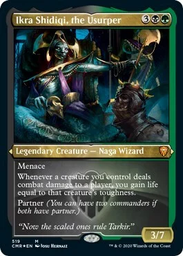 Commander Legends Variants: Ikra Shidiqi, the Usurper (Foil Etched)