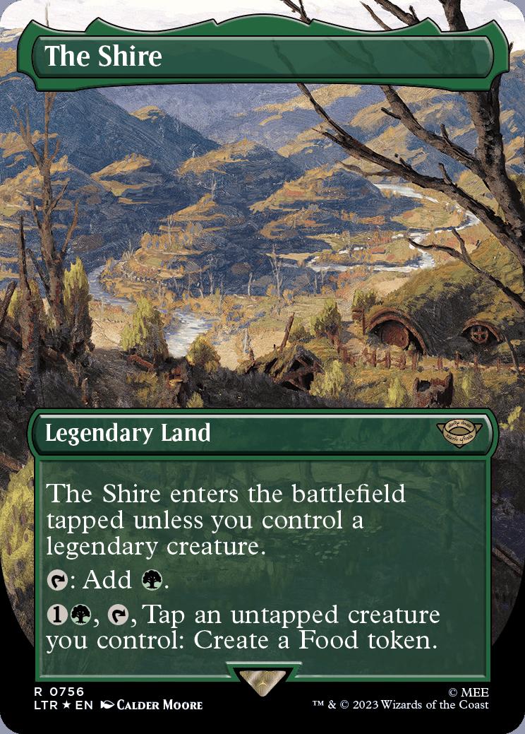 The Lord of the Rings: Tales of Middle-earth Variants: The Shire (Borderless)