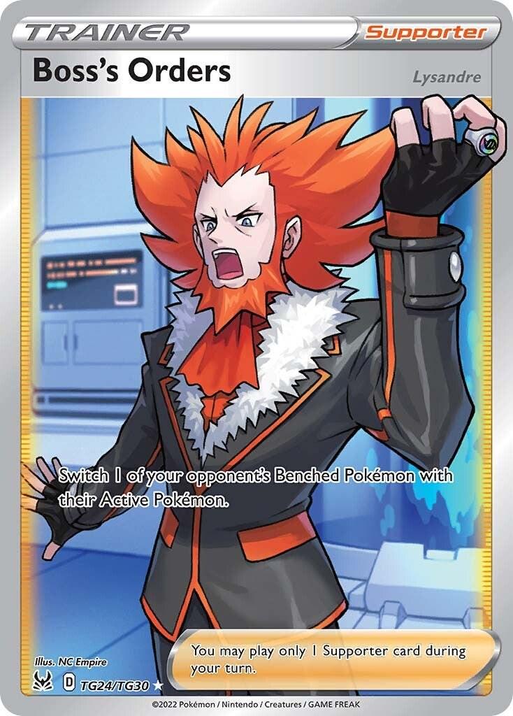 Boss's Orders #TG24 (Pokemon Lost Origin)