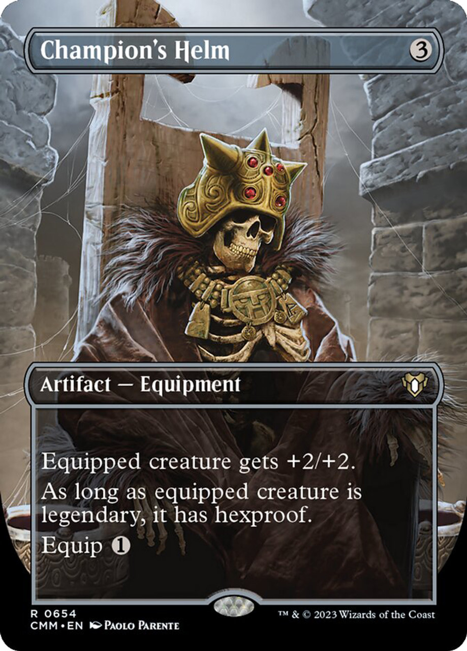 Commander Masters Variants: Champion's Helm (Borderless)