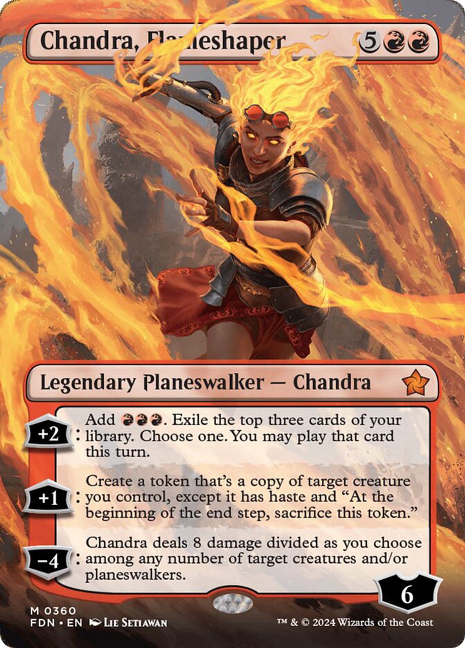 Foundations Variants: Chandra, Flameshaper (0360 - Borderless)