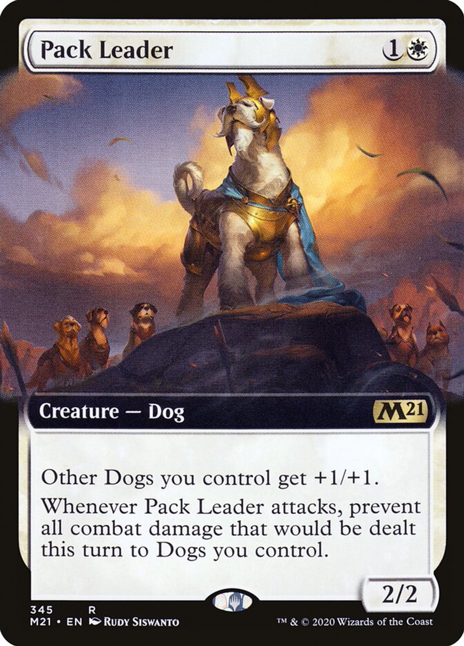 Core Set 2021 Variants: Pack Leader (Extended Art)