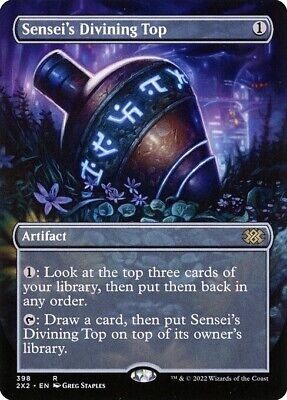 Double Masters 2022 Variants: Sensei's Divining Top (Borderless)