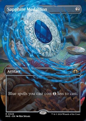 Modern Horizons 3 Variants: Sapphire Medallion (0349 - Borderless)
