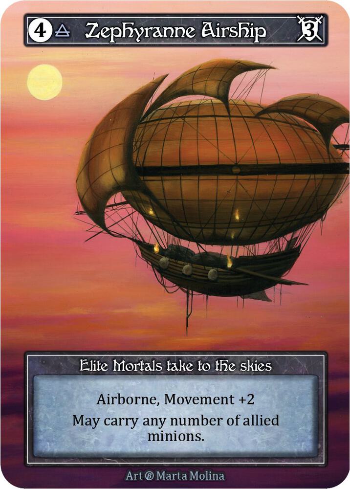 Zephyranne Airship (Foil) - Beta (B)