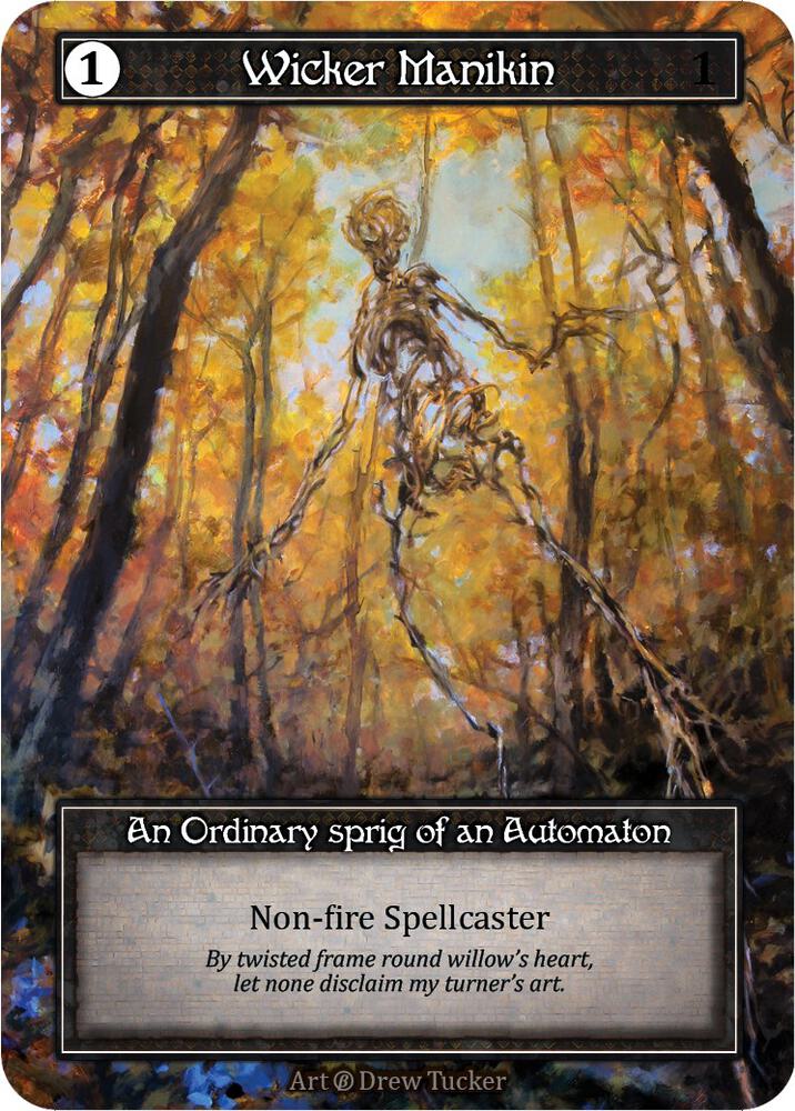 Wicker Manikin (Foil) - Beta (B)