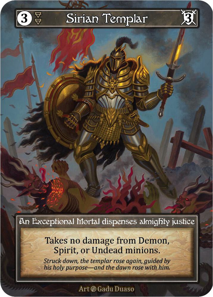 Sirian Templar (Foil) - Beta (B)