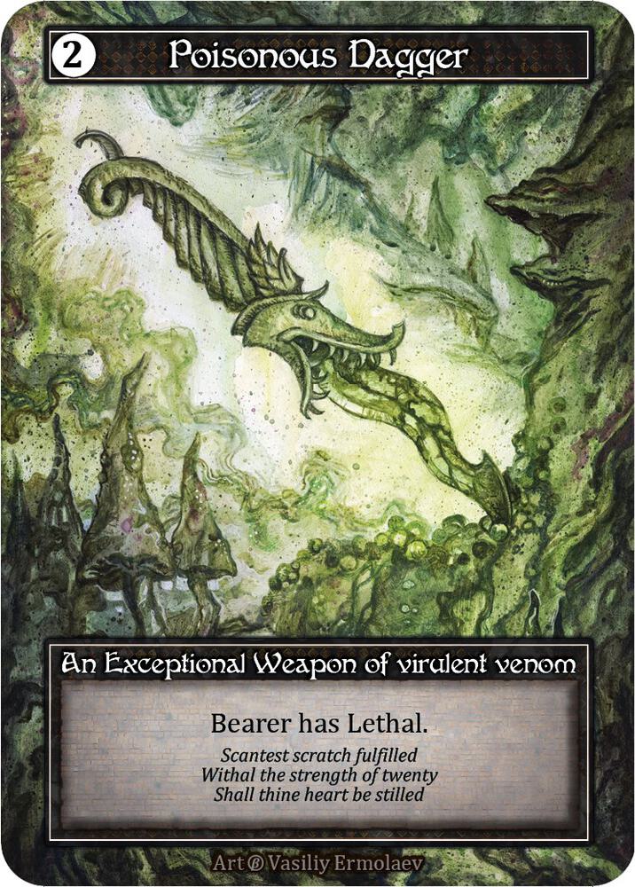 Poisonous Dagger (Foil) - Beta (B)
