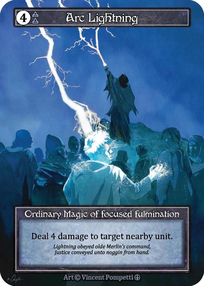 Arc Lightning (Foil) - Arthurian Legends (ART)