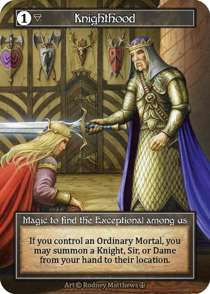 Knighthood (Foil) - Arthurian Legends (ART)