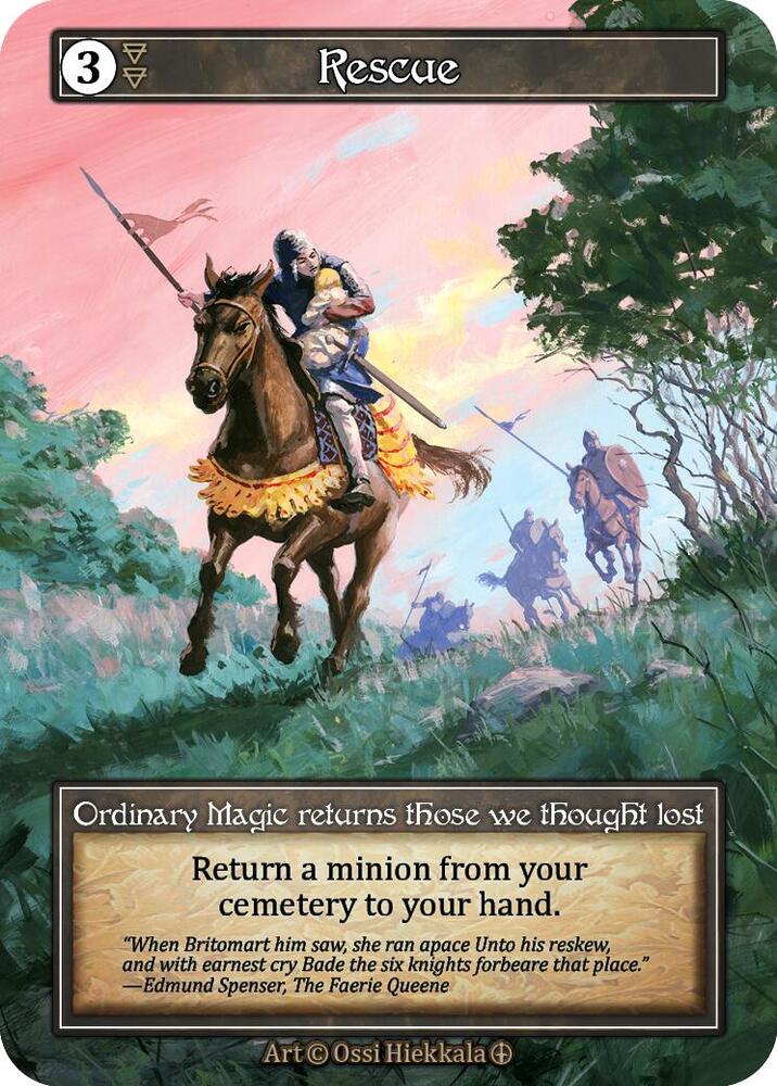 Rescue (Foil) - Arthurian Legends (ART)